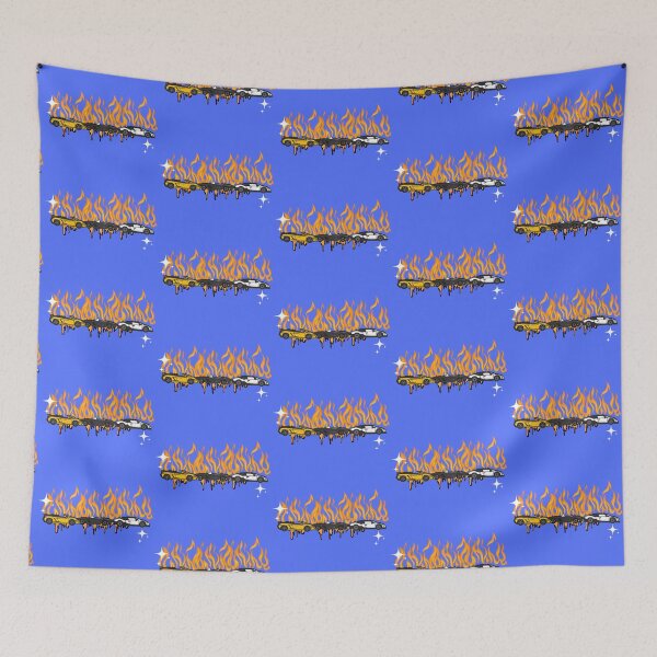 Item preview, Blue Flame Drip Graphic Design designed and sold by drippysketchdlg.