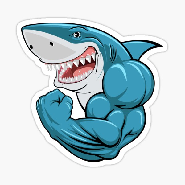 Item preview, Shark Gym Bro designed and sold by Calvin1991.