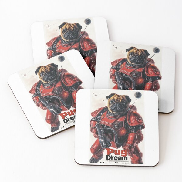 Item preview, Pug the Doggy Army designed and sold by forget45studio.