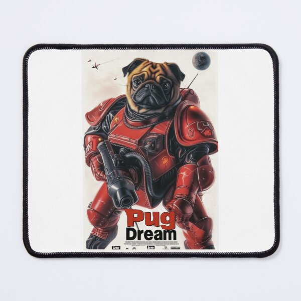 Item preview, Pug the Doggy Army designed and sold by forget45studio.