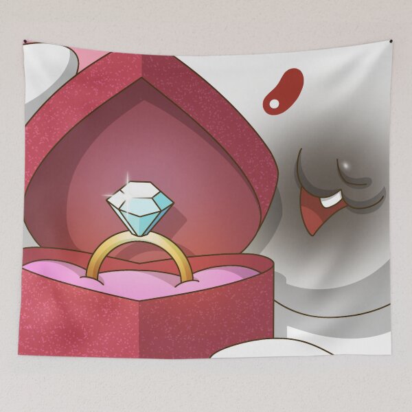 Item preview, Fluffer the Rabbit with Ring designed and sold by Kyna Arts.