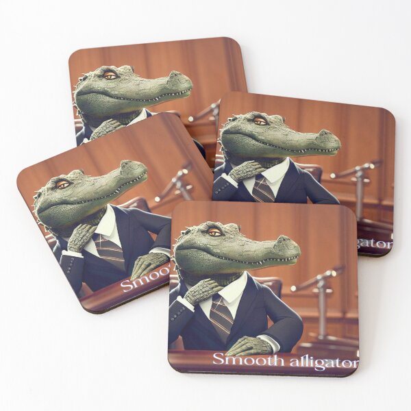 Item preview, He’s a Smoooooth Alligator! designed and sold by CroakysCorner.