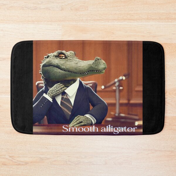 Item preview, He’s a Smoooooth Alligator! designed and sold by CroakysCorner.