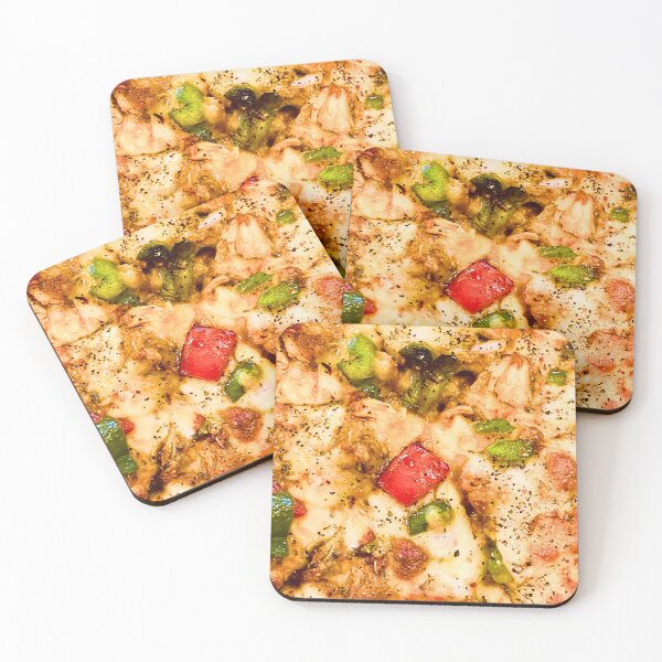Item preview, Pizza close up background for Pizza Lovers  designed and sold by crazymessygirl.