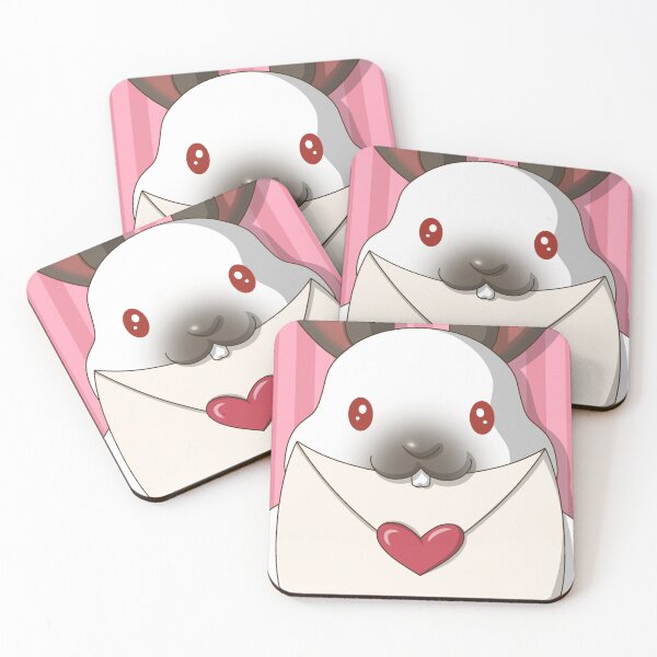 Item preview, Fluffer the Rabbit with Valentine's Day Envelope  designed and sold by Kyna Arts.