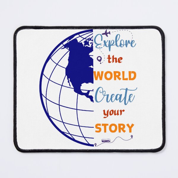 Item preview, Explore The World, Create Your Story designed and sold by coolfinds.