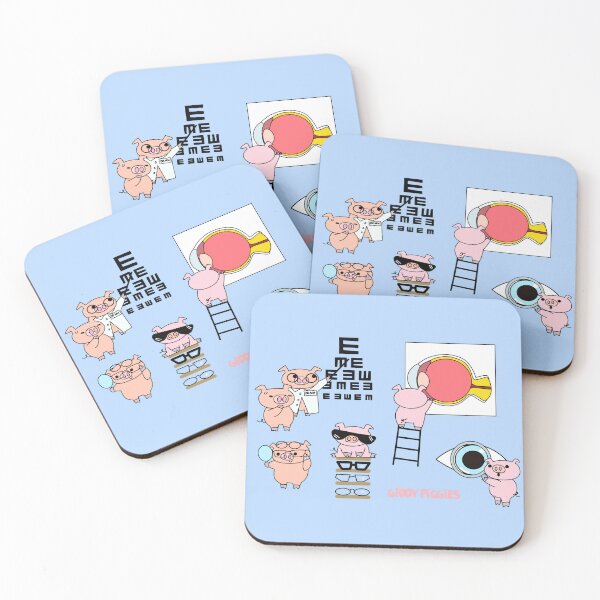 Item preview, Giddy Piggies Eye Exam Pattern designed and sold by Giddy Piggies.