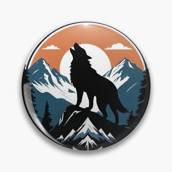 Item preview, Sundown Guardian: Wolf in the Mountains designed and sold by ZipperDragon88.