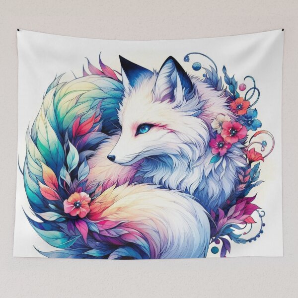 Item preview, nine tailed fox. designed and sold by growing-mom.