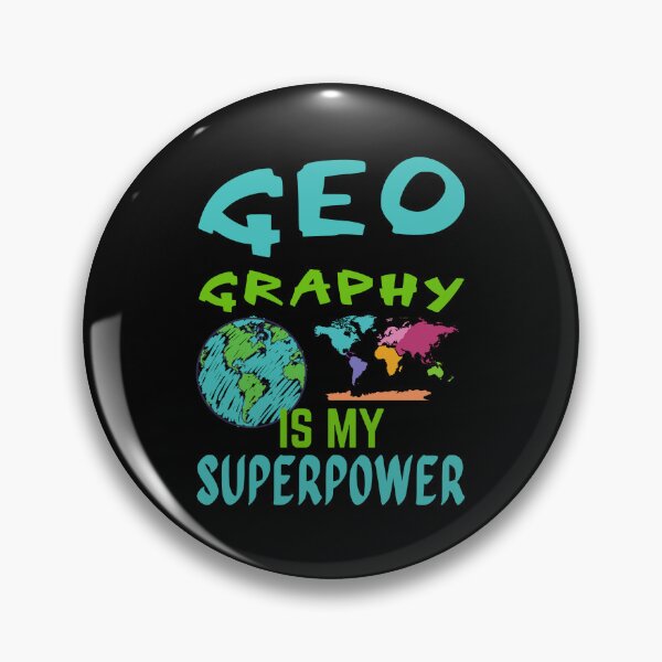 Item preview, Geography teacher. Geography is my superpower designed and sold by annoying-shirts.