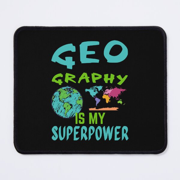 Item preview, Geography teacher. Geography is my superpower designed and sold by annoying-shirts.