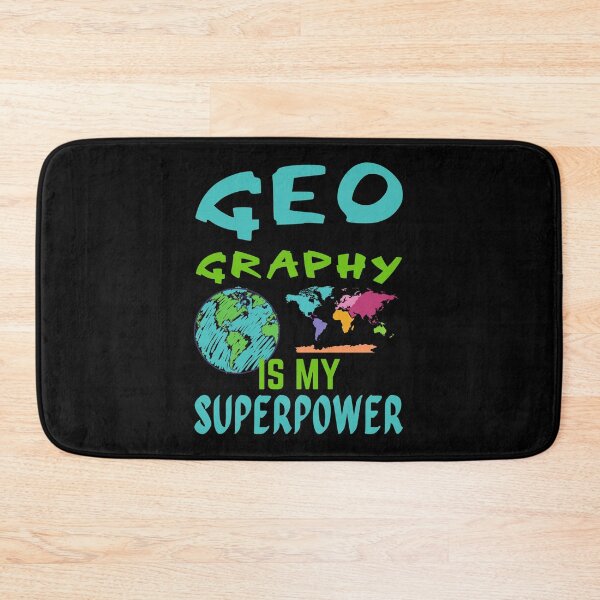 Item preview, Geography teacher. Geography is my superpower designed and sold by annoying-shirts.