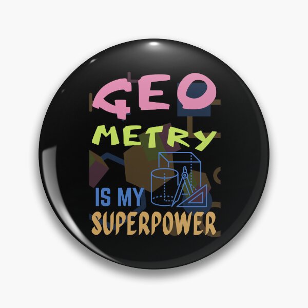 Item preview, Geometry teacher. Geometry is my superpower designed and sold by annoying-shirts.