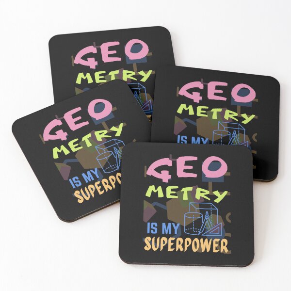 Item preview, Geometry teacher. Geometry is my superpower designed and sold by annoying-shirts.