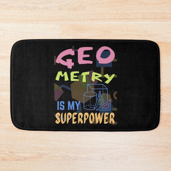Item preview, Geometry teacher. Geometry is my superpower designed and sold by annoying-shirts.