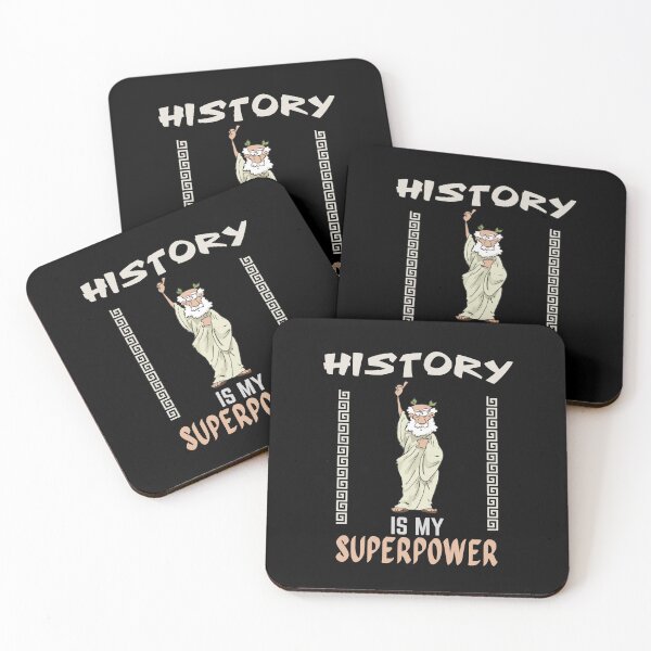 Item preview, History teacher. History is my superpower designed and sold by annoying-shirts.