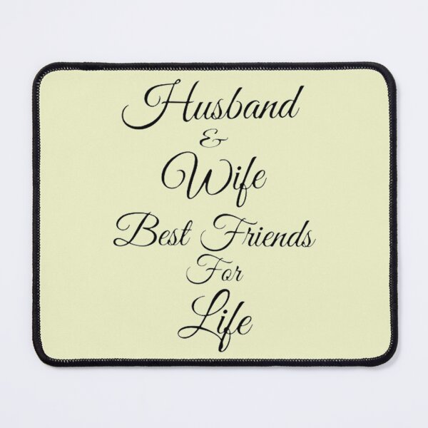 Item preview, Husband and Wife Best Friends for Life designed and sold by Vicky021.
