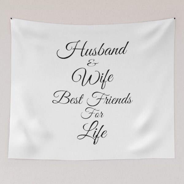 Item preview, Husband and Wife Best Friends for Life designed and sold by Vicky021.