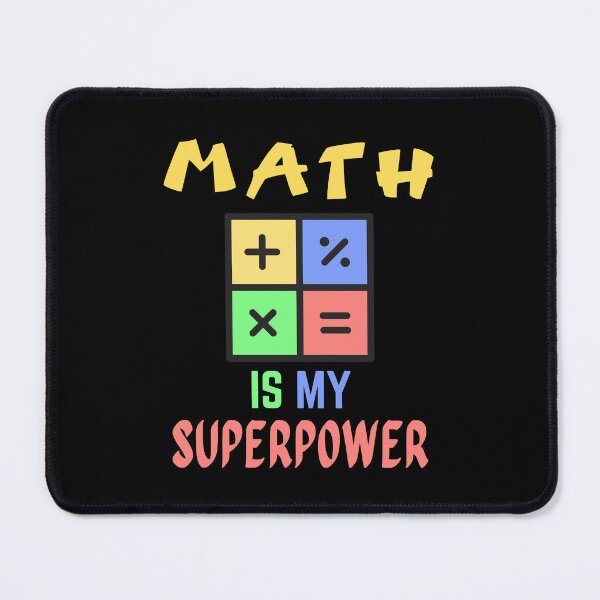Item preview, Math teacher. Math is my superpower designed and sold by annoying-shirts.