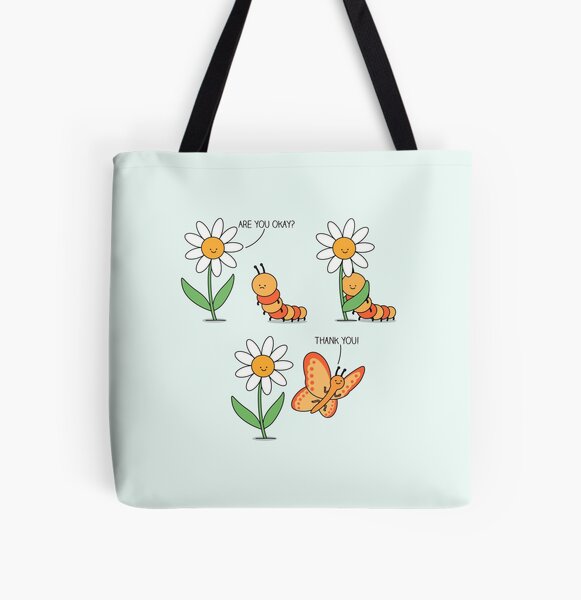 Beauty in transition All Over Print Tote Bag
