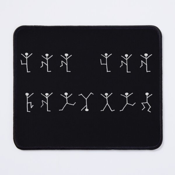 Item preview, The Dancing Men (invert) designed and sold by ootzie.