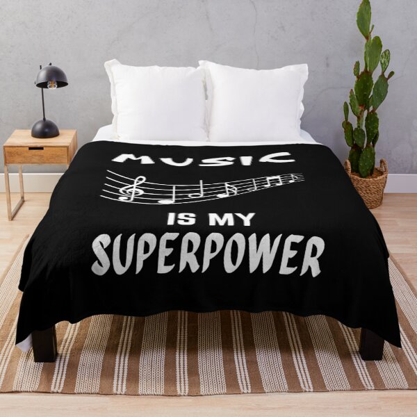 Item preview, Music teacher. Music is my superpower designed and sold by annoying-shirts.
