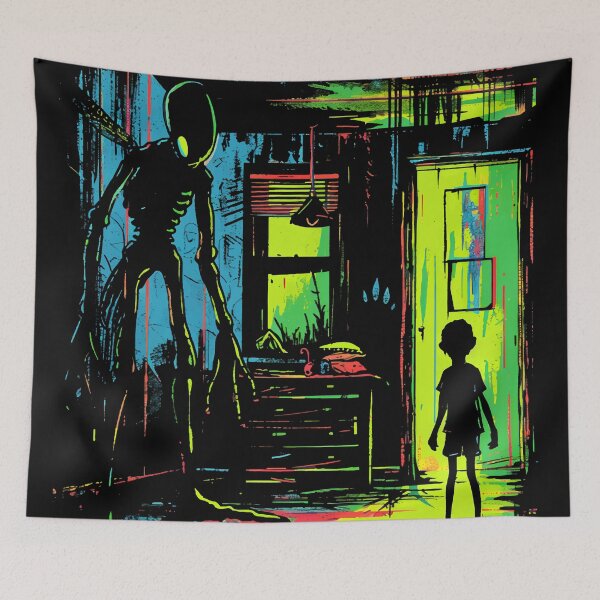 Item preview, Nocturnal Revenge Alien Abduction designed and sold by Spookyashell.