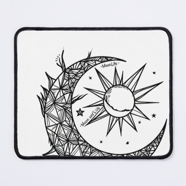 Item preview, Celestial Romance: Moon of My Life Art designed and sold by griffinequals0c.