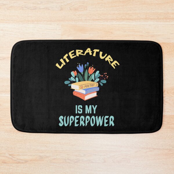 Item preview, Literature teacher. Literature is my superpower designed and sold by annoying-shirts.