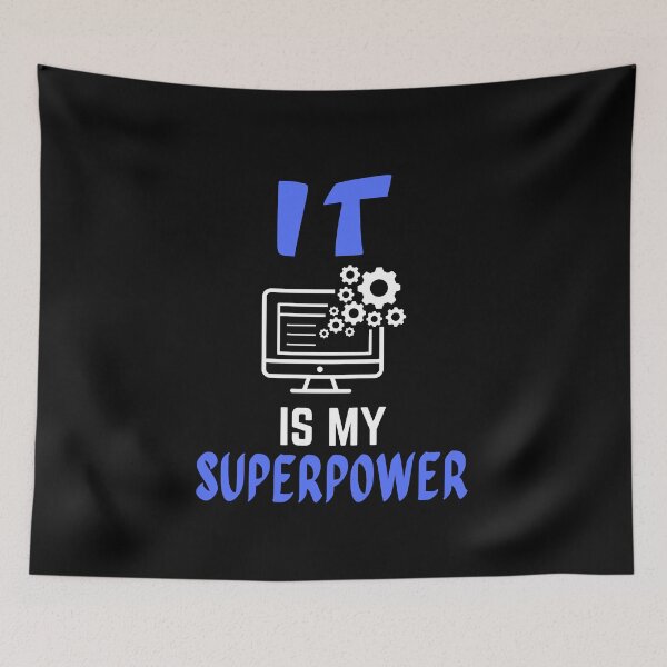 Item preview, IT teacher. IT is my superpower designed and sold by annoying-shirts.