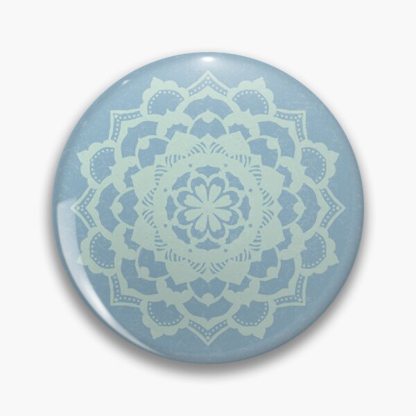 Item preview, Deva Mandala - Sky + Mint designed and sold by Irene Estelle.