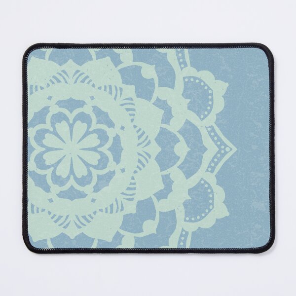 Item preview, Deva Mandala - Sky + Mint designed and sold by Irene Estelle.