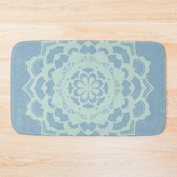 Item preview, Deva Mandala - Sky + Mint designed and sold by Irene Estelle.