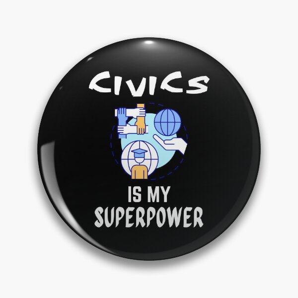 Item preview, Civics teacher. Civics is my superpower designed and sold by annoying-shirts.