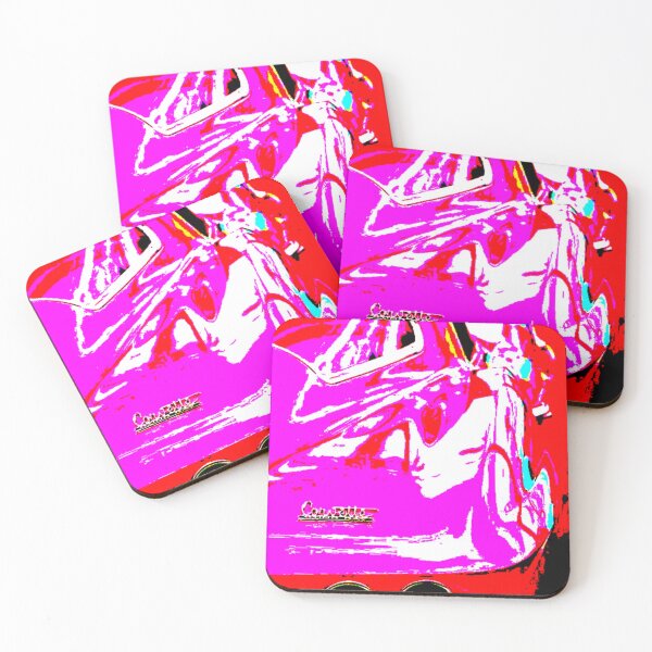 Item preview, Pink Corvette designed and sold by Artwear-art for life.