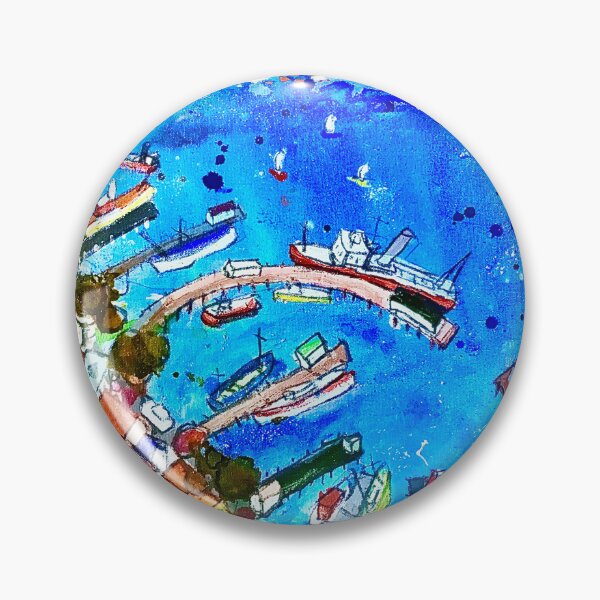 Item preview, Lyttelton Harbour near Christchurch, NZ designed and sold by Kim Grace.