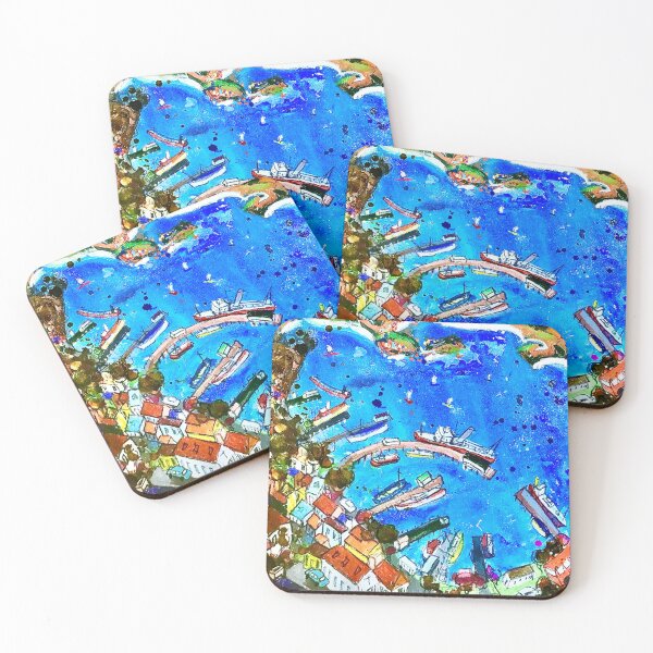 Item preview, Lyttelton Harbour near Christchurch, NZ designed and sold by Kim Grace.