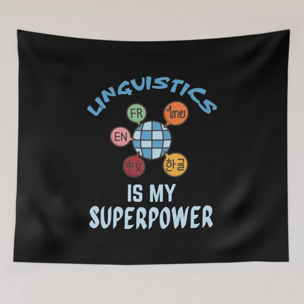 Item preview, Linguistics teacher. Linguistics is my superpower designed and sold by annoying-shirts.