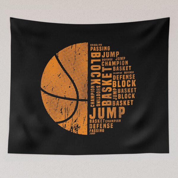 Item preview, Basketball graphic formed with basketball terms designed and sold by vyreinadee.