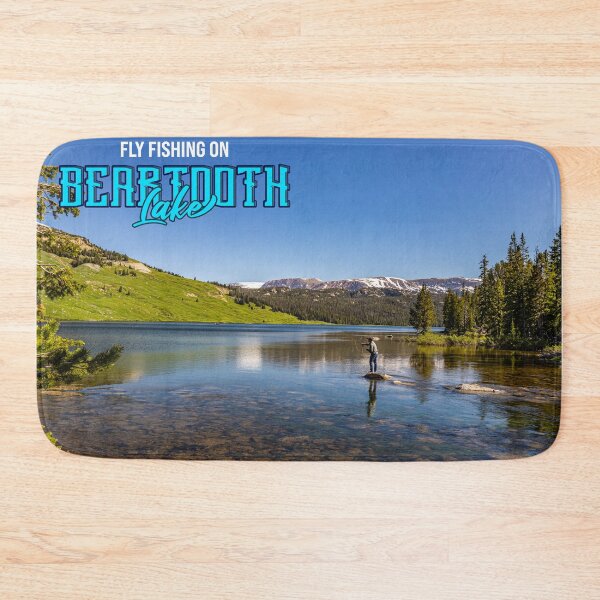 Item preview, Fly fishing on Beartooth Lake designed and sold by GestaltImagery.