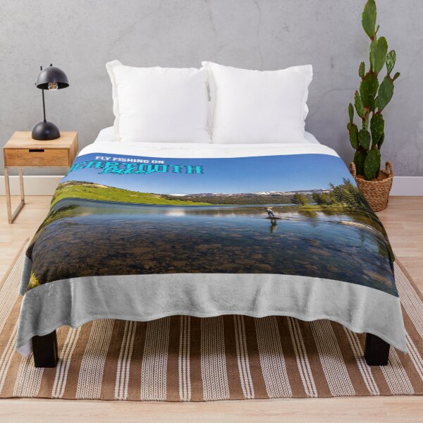 Item preview, Pesca con mosca en el lago Beartooth designed and sold by GestaltImagery.