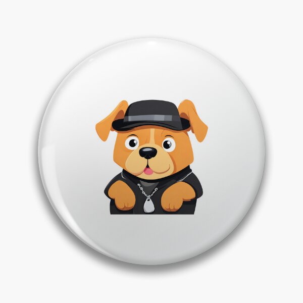 Artikelvorschau, Mob Boss Dog Klassiker entworfen und verkauft von Majestic Paws.