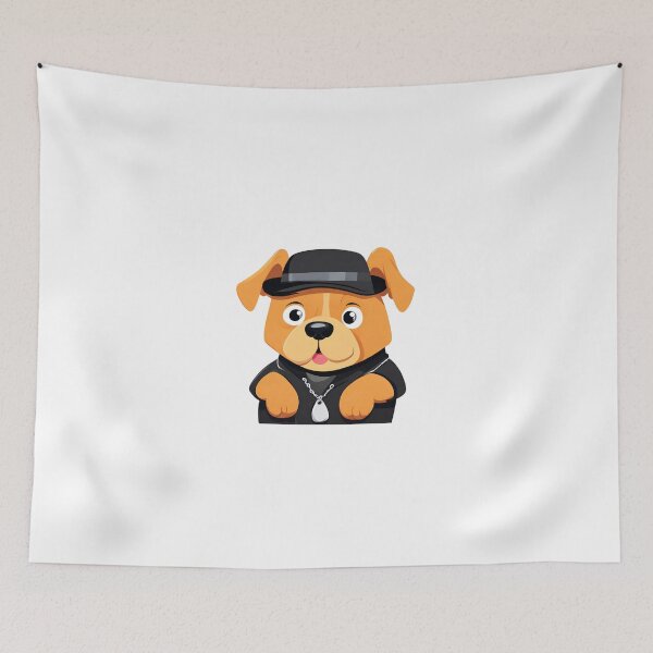 Item preview, Mob Boss Dog Classic designed and sold by Majestic Paws.
