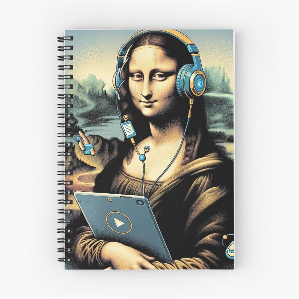 Item preview, Tech Enthusiast Mona Lisa designed and sold by FIYARO.
