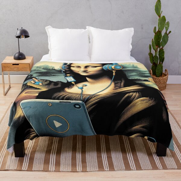 Item preview, Tech Enthusiast Mona Lisa designed and sold by FIYARO.
