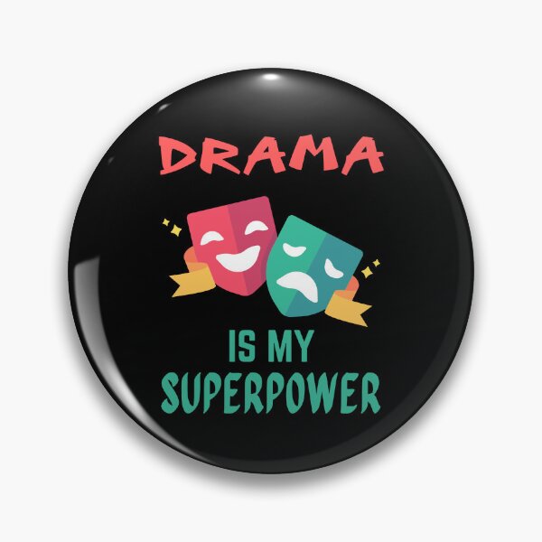 Item preview, Drama teacher. Drama is my superpower designed and sold by annoying-shirts.