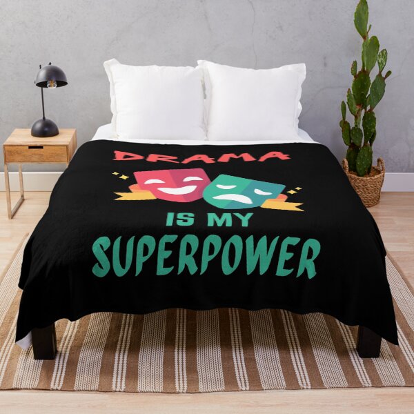 Item preview, Drama teacher. Drama is my superpower designed and sold by annoying-shirts.
