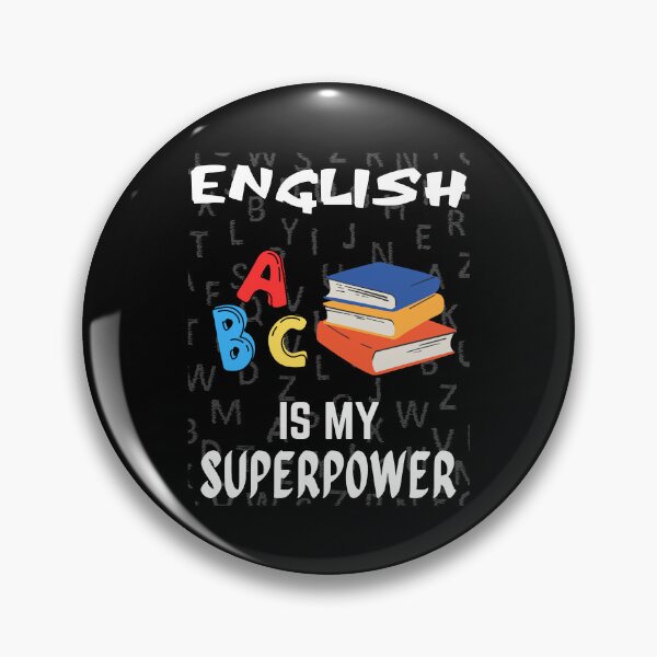 Artikelvorschau, Englischlehrer. Englisch ist meine Superkraft entworfen und verkauft von annoying-shirts.