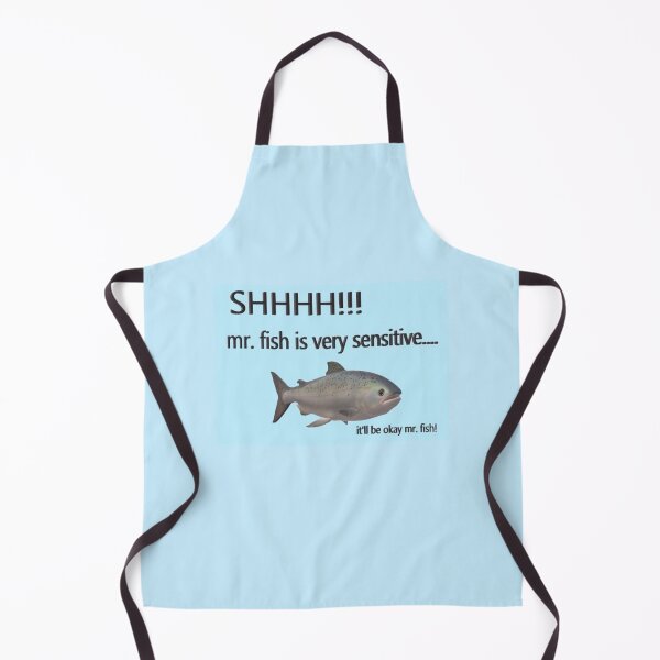 Item preview, Shhhh mr. fish is sensitive designed and sold by sillysprout.