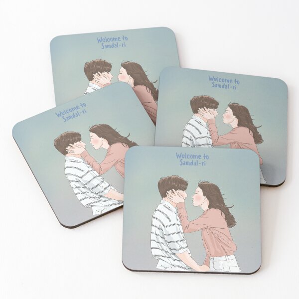 Item preview, Welcome to Samdal-ri - Kdrama Fan Art designed and sold by Ing.Doodle.